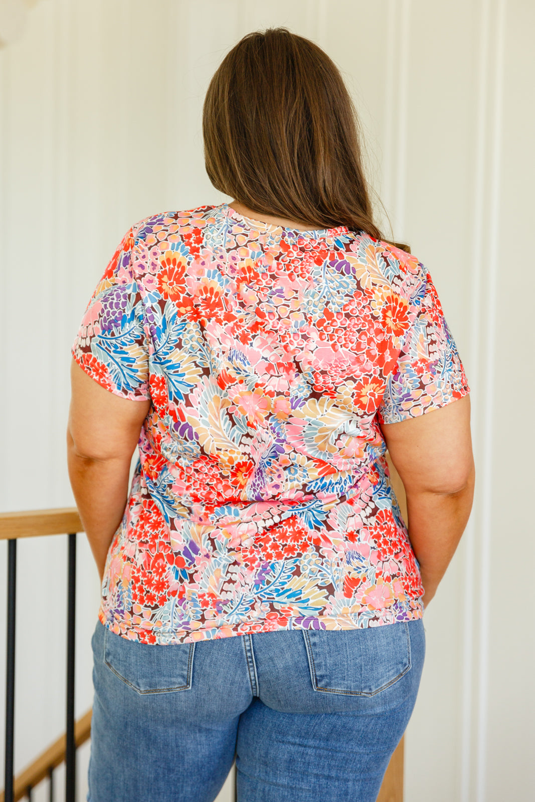Flowers Everywhere Floral Top