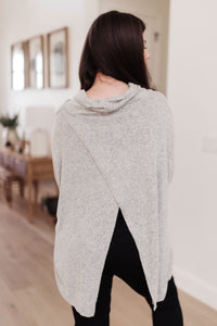 Soft Intentions Grey Sweater