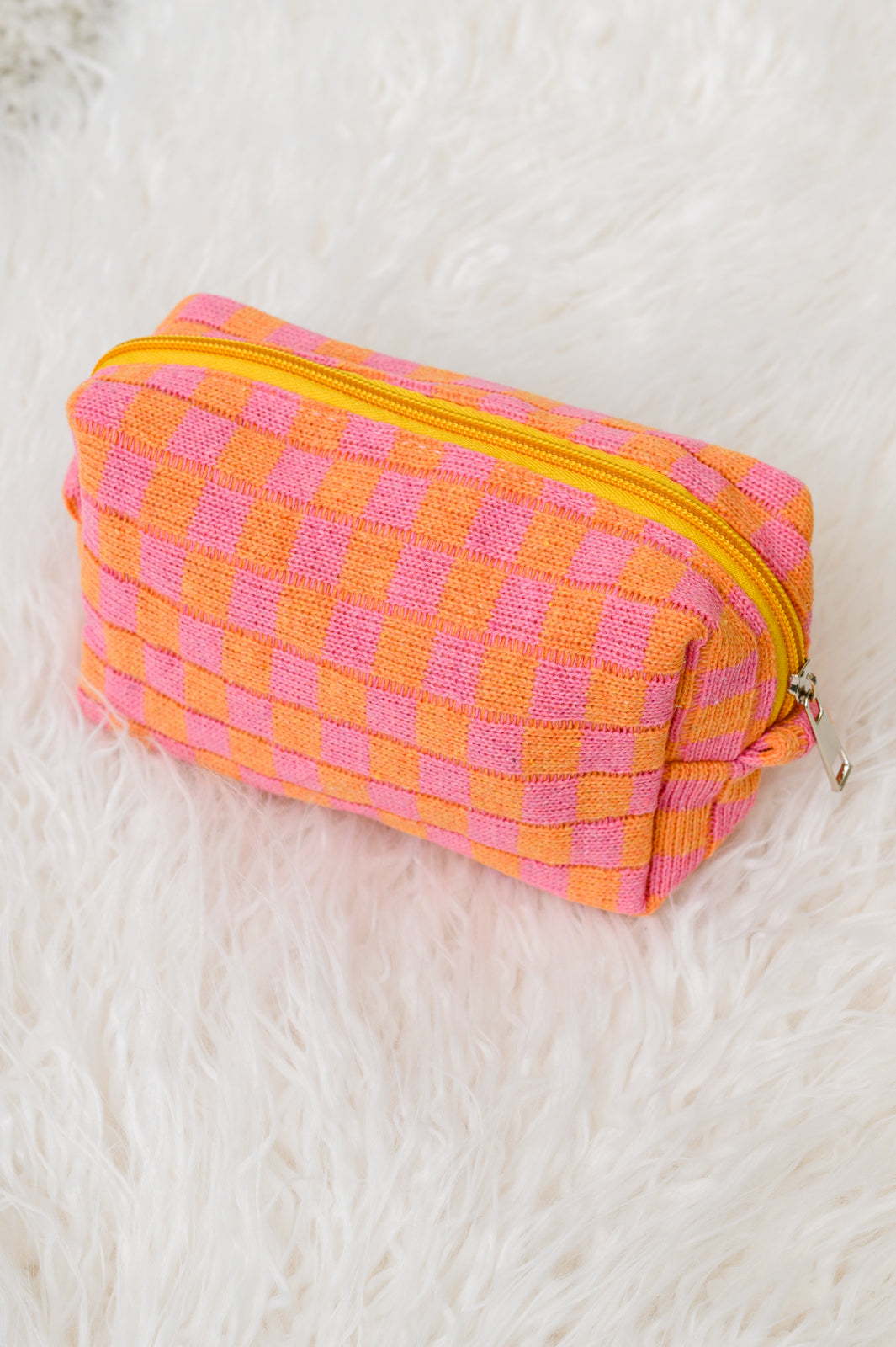 Sweetest Thing Pouch in Pink/Orange