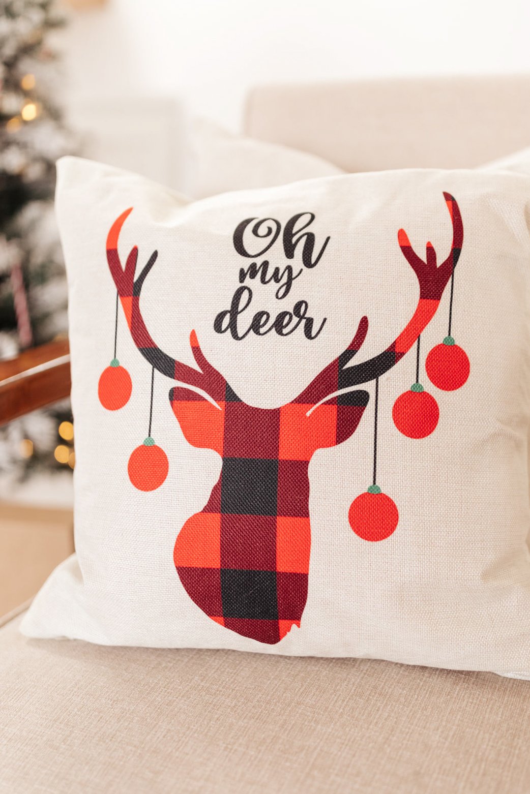 Oh My Deer Pillow Case
