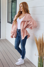 Zipped and Cinched Zip Up Jacket